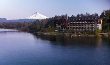 Vue panoramique Park Lake Luxury Hotel Villarrica