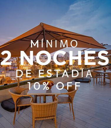 10% off! séjour minimum de 2 nuits Sonesta Hôtel El Olivar Lima