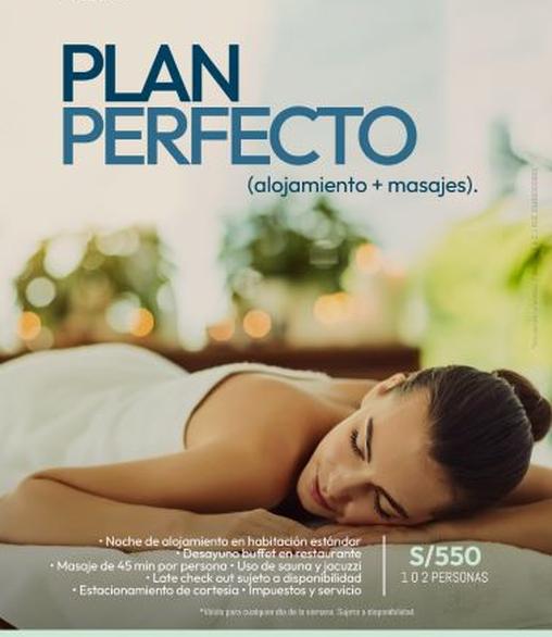 Plan perfecto (aloj + masajes) GHL Hôtels