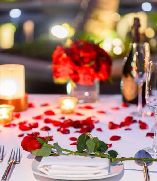 Plan cena romantica san valentin HGL Hôtel Relax Costa Azul Santa Marta
