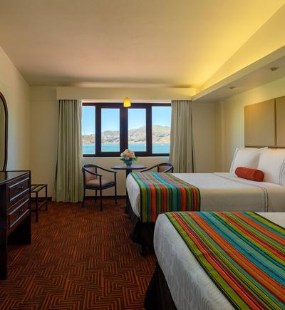 Chambre double avec vue sur le lac - 2 lits jumeaux Sonesta Hôtel Posadas del Inca Puno