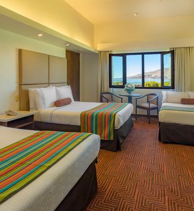 Chambre twin+ca vue sur le lac - 3 lits Sonesta Hôtel Posadas del Inca Puno