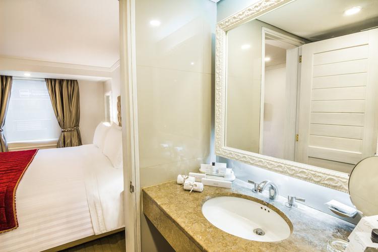 Salle de bains suite ghl hotel hamilton Hôtel GHL Collection Hamilton Bogota